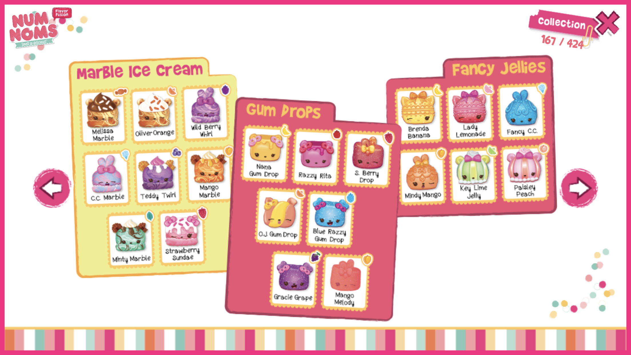 Num Noms Game Screenshot