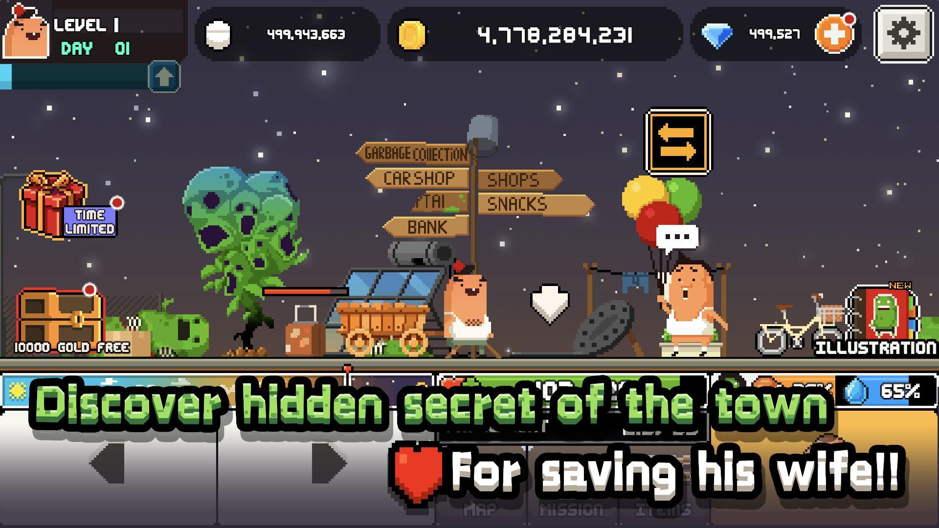 My Zombie Wife Game Screenshot