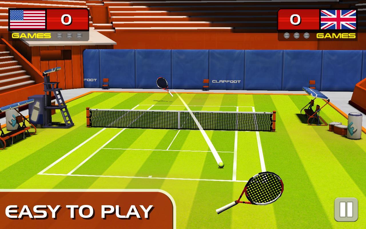 Screenshot 1 of टेनिस खेलना 