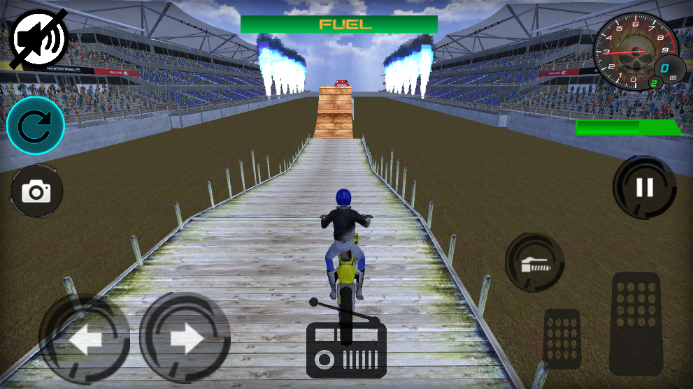 Bike Stunt Simulation 3D Game Screenshot