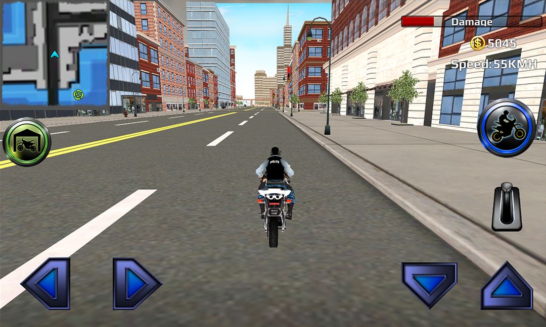 Police Motorbike Chicago Story screenshot game