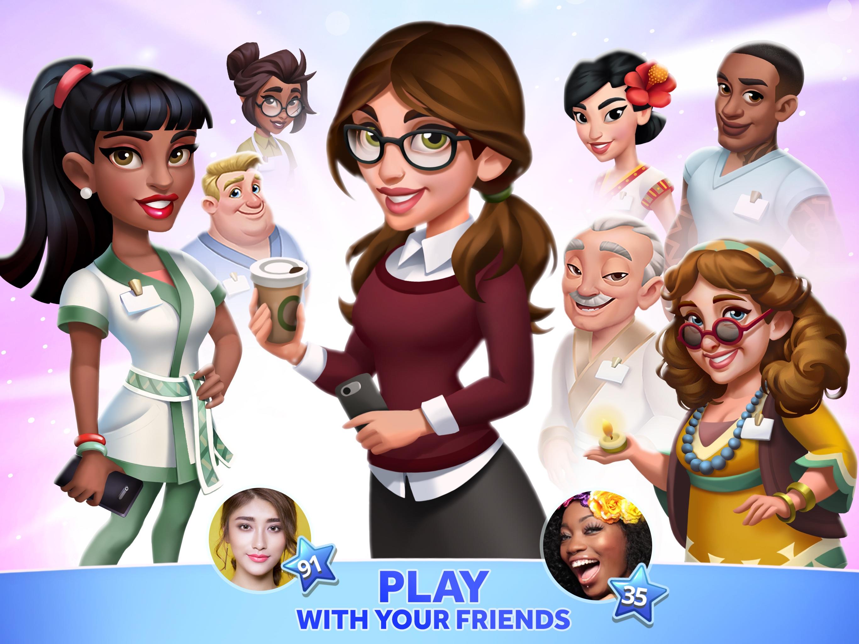 My Spa Resort: Grow & Build Game Screenshot