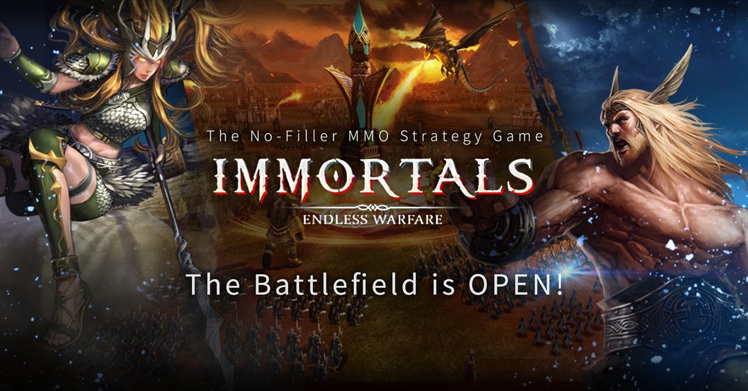 Immortals: Endless Warfare ภาพหน้าจอเกม