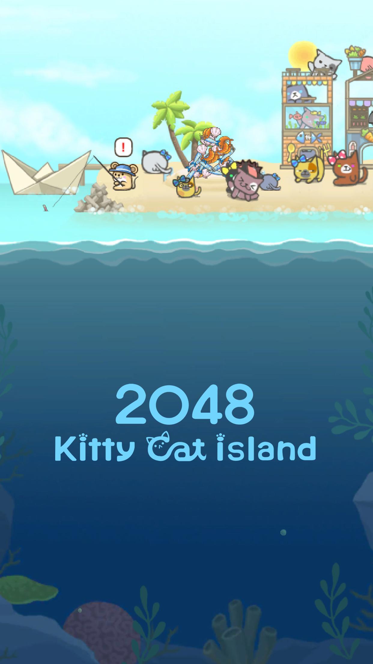 Screenshot 1 of Đảo Mèo Kitty 2048 1.10.3
