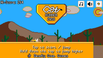 Cuplikan Layar Game Cat Runner 2018