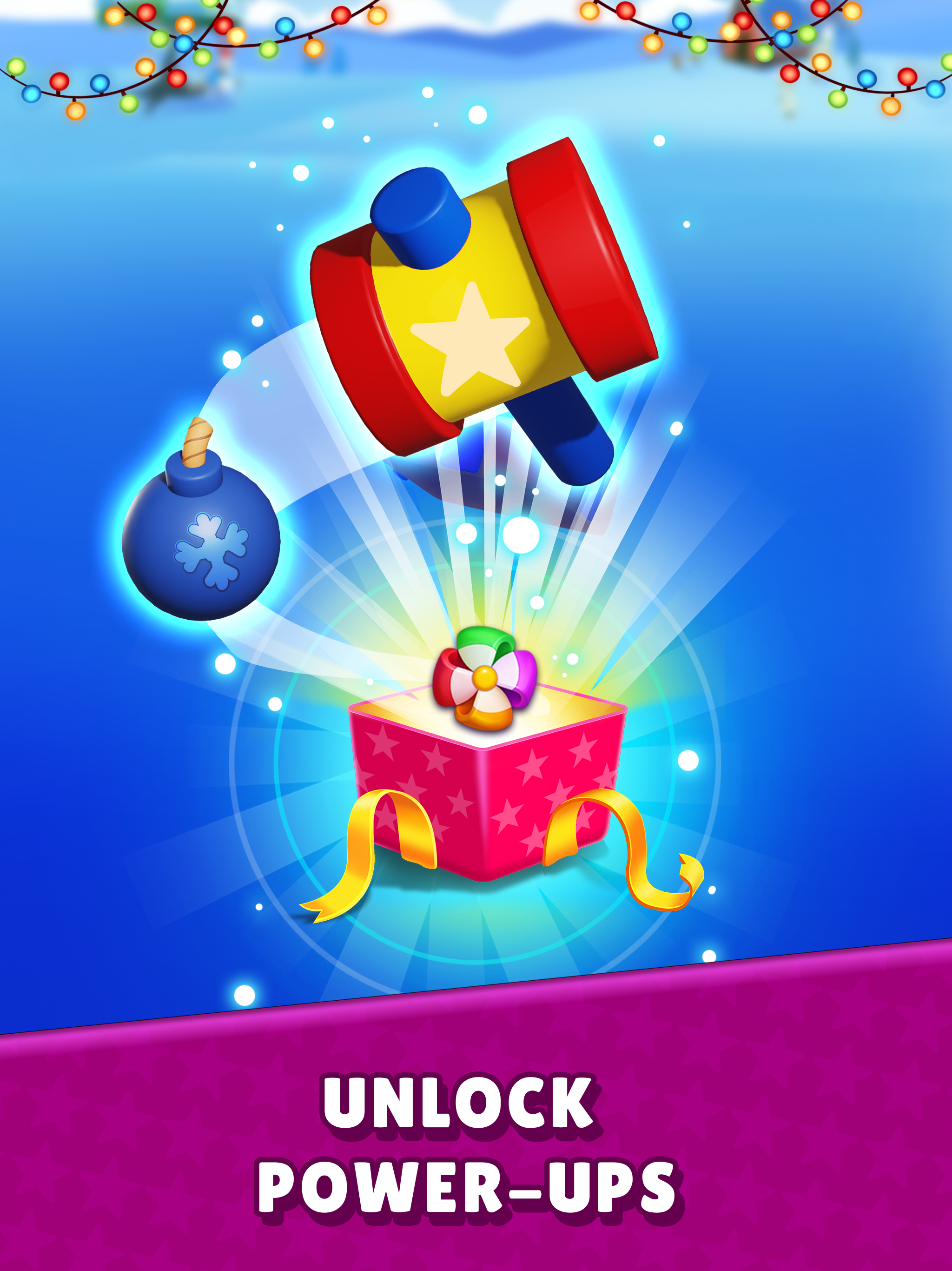 Merge to Santa: Fun Merge Game Screenshot