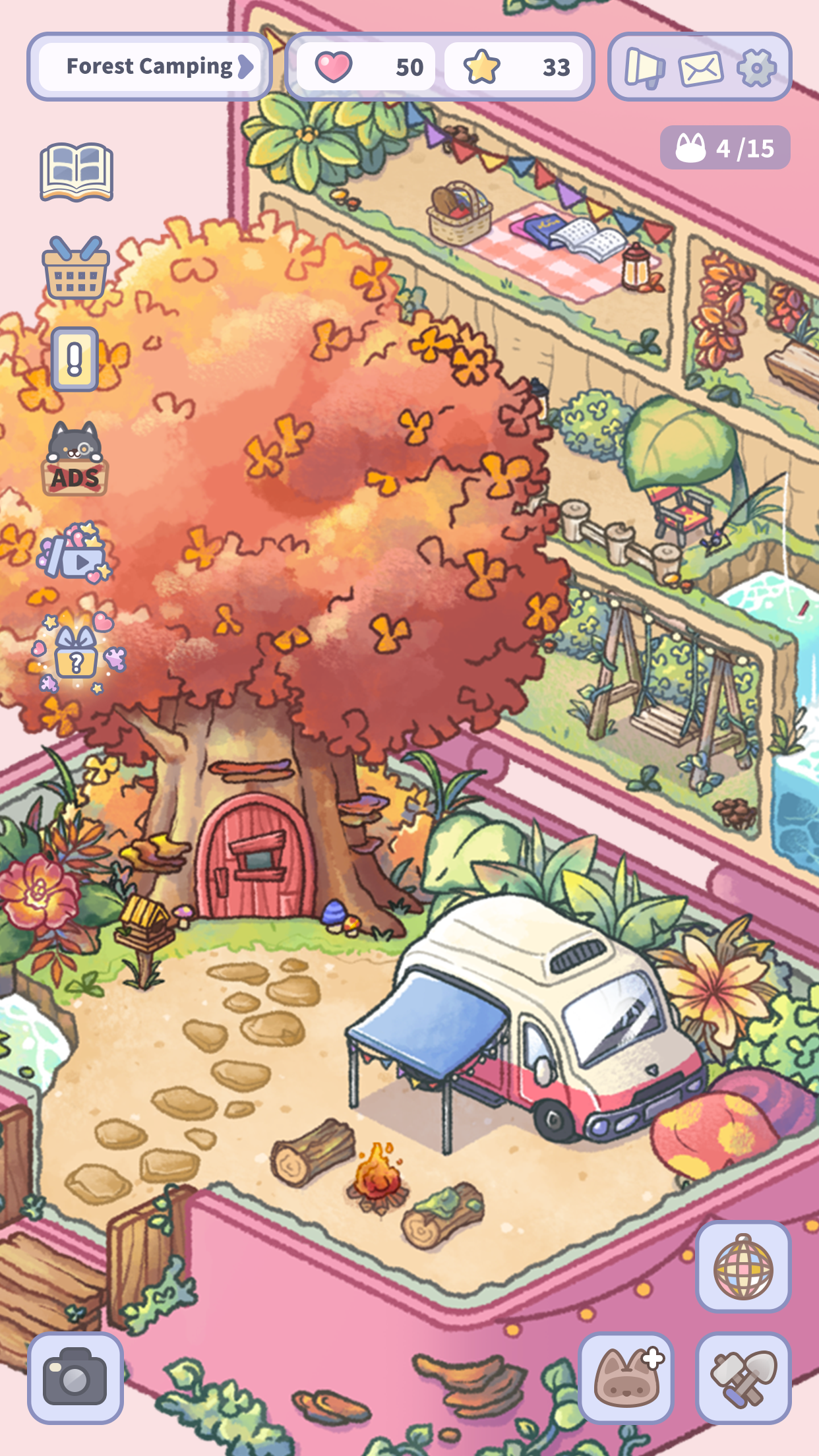 Healing Pocket Game Screenshot