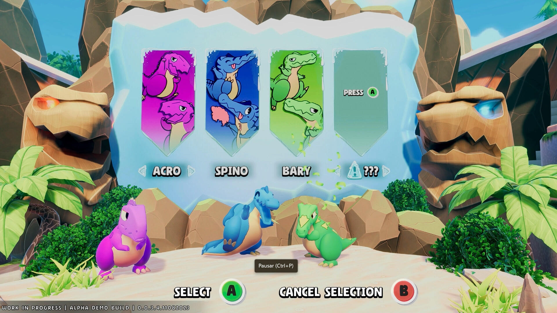 Screenshot 1 of PartySaur: Dino Mayhem 