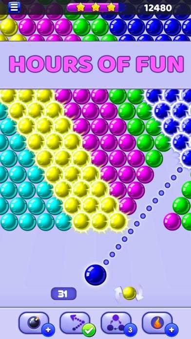 Bubble Shooter - Pop Bubbles ภาพหน้าจอเกม