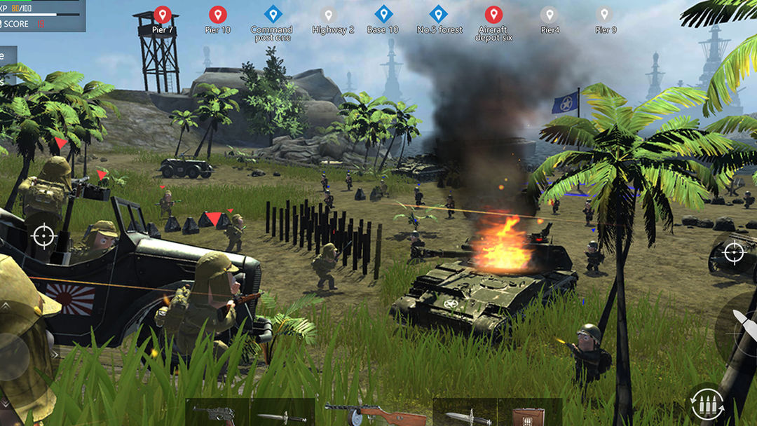 Pacifix War Iwo Jima:WW2 fps遊戲截圖