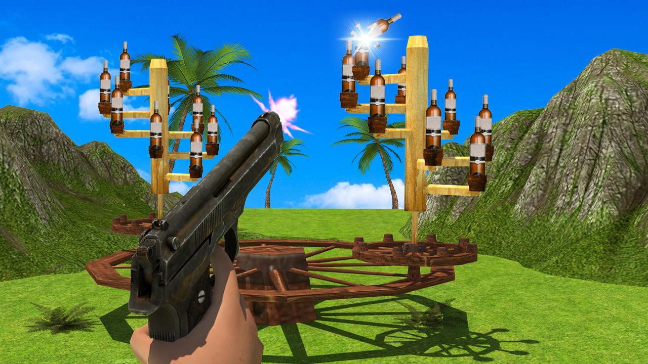 Bottle Shoot Expert Game Screenshot