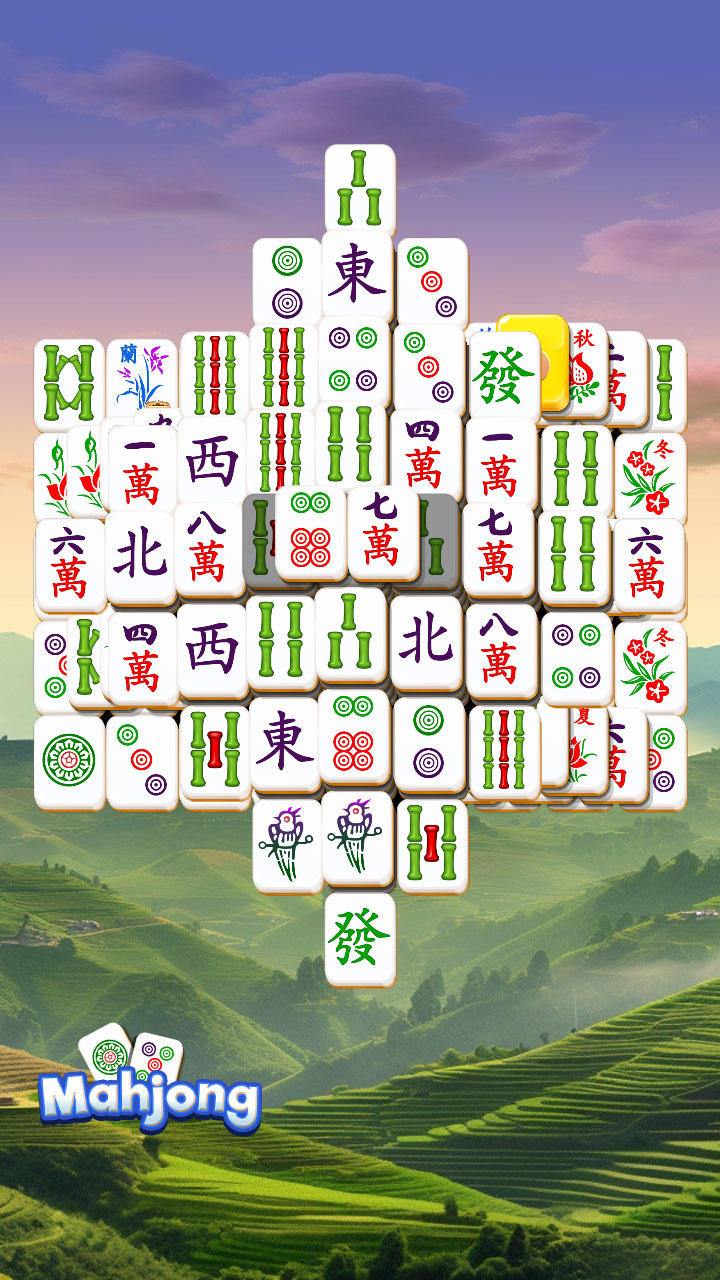 Mahjong Solitaire Game Screenshot
