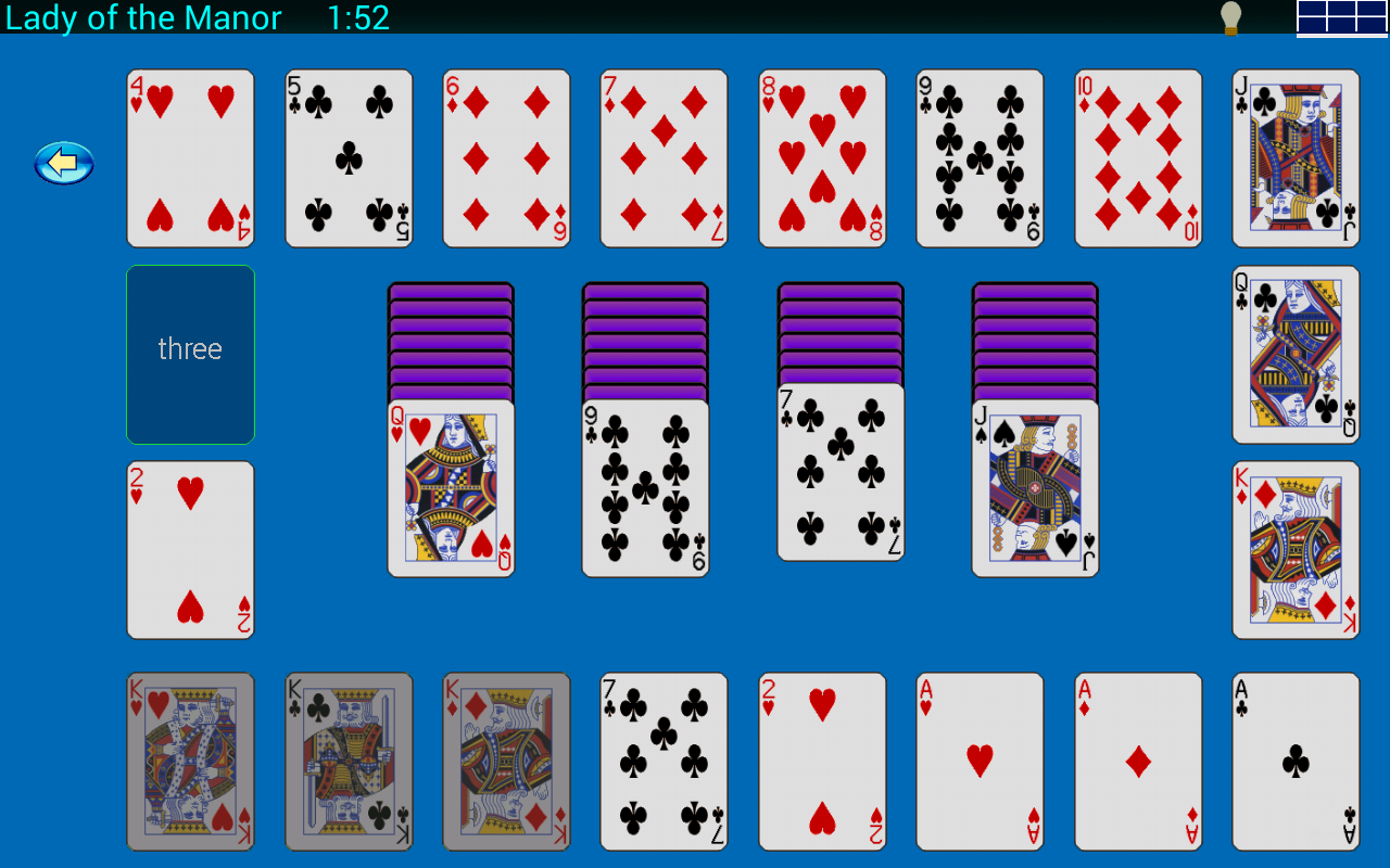 Stellar Solitaire Game Screenshot