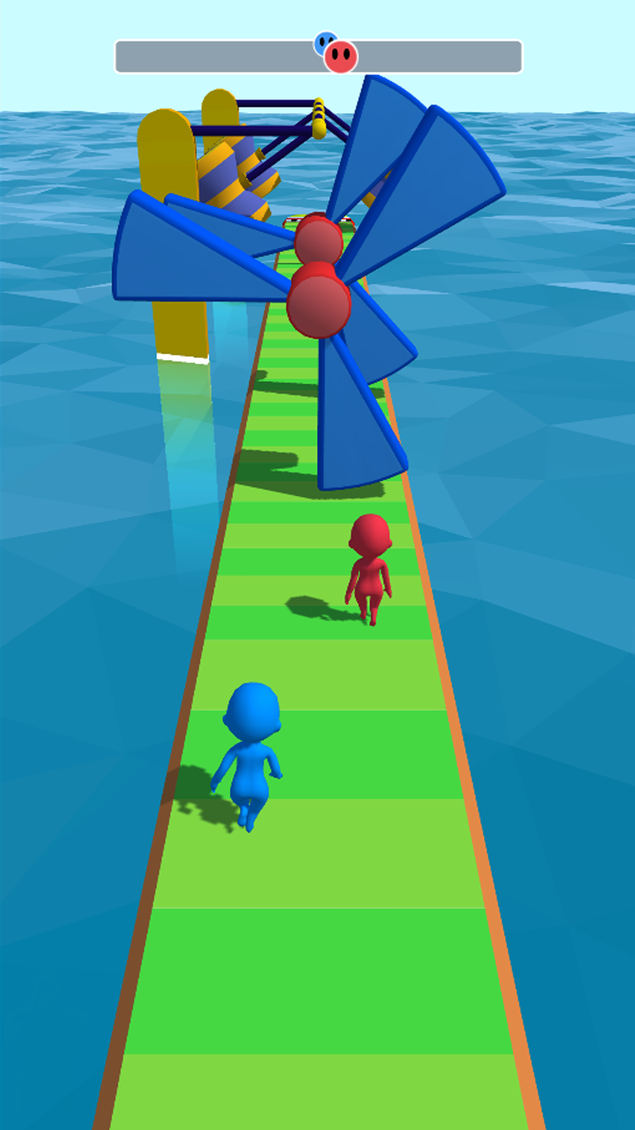 Screenshot of Stickman run up 3d - Fun Game