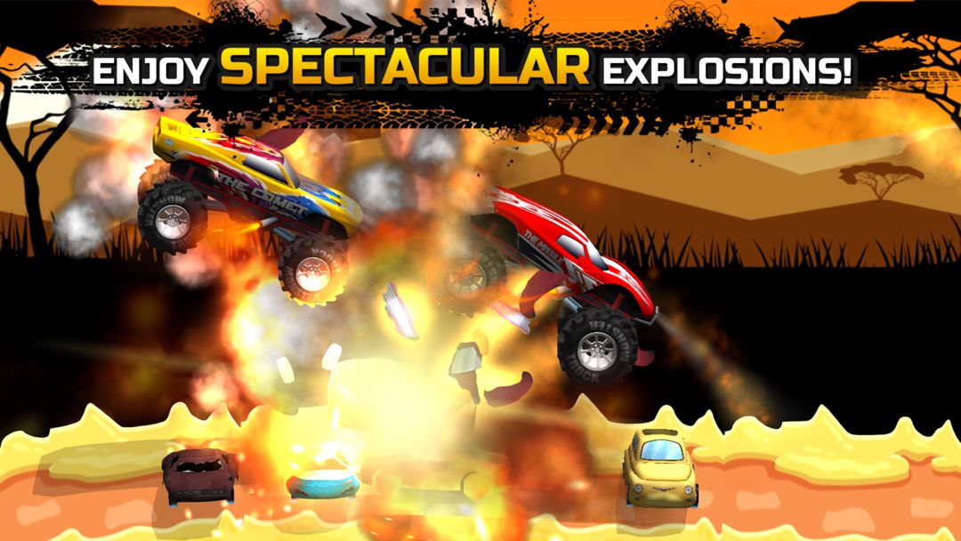 Monster truck: Extreme racing ภาพหน้าจอเกม