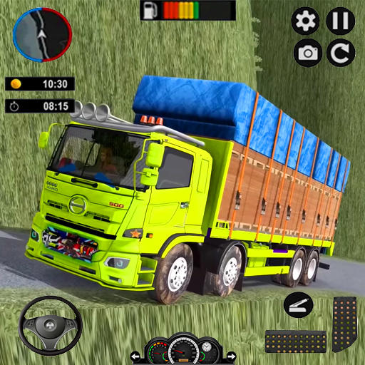Mud Truck Driving Game 3D Sim Game Screenshot