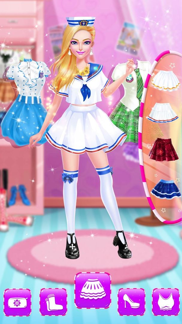 Screenshot of School Uniform Makeover
