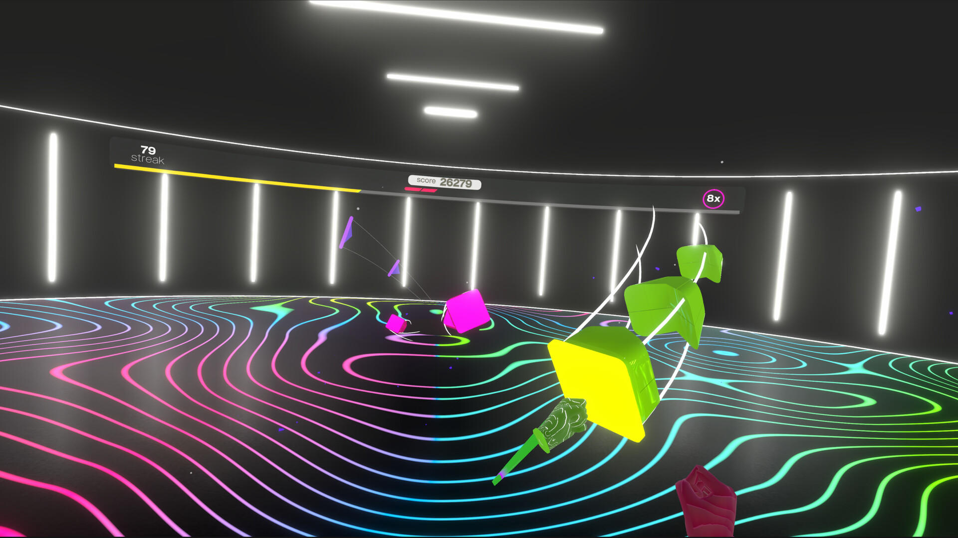 Screenshot of Beat the Beats VR