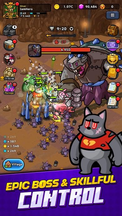 Скриншот игры Hero Assemble : Epic Idle RPG