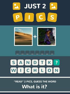 Just 2 Pics Game Screenshot