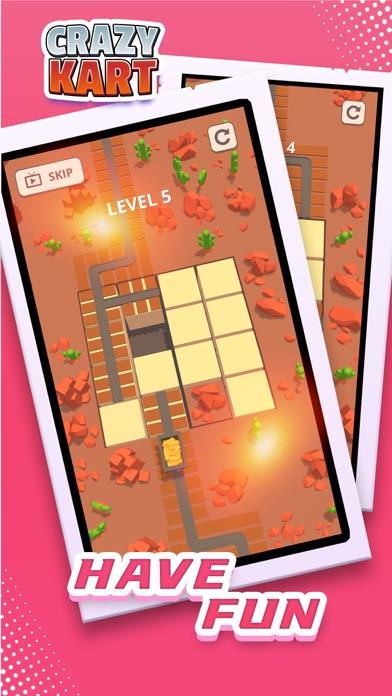 Crazy Kart - A Puzzle Game Game Screenshot