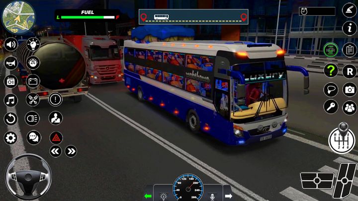 Screenshot 1 of 現代重型巴士旅遊車：終極城市交通3D 0.1