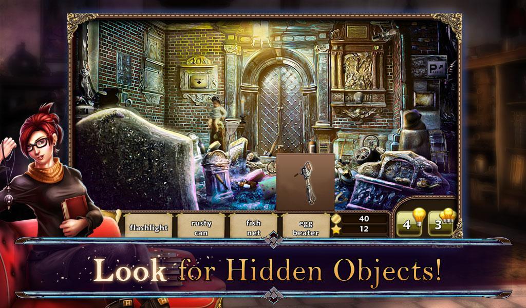 Hidden Object The Paranormal ภาพหน้าจอเกม
