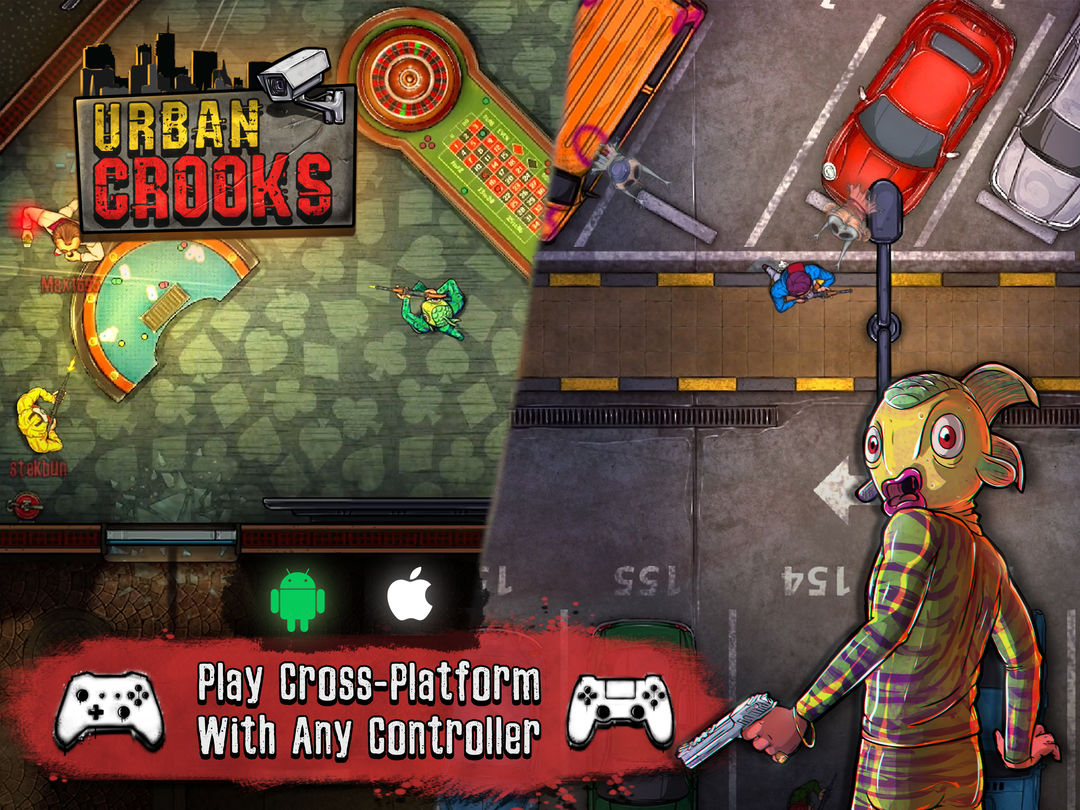 Urban Crooks - Shooter Game遊戲截圖