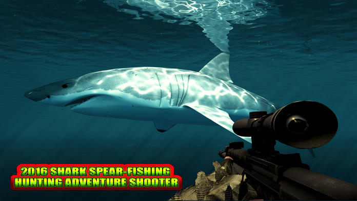 Screenshot 1 of ឆ្នាំ 2016 Shark Spear-fishing Hunting Adventure Shooter 