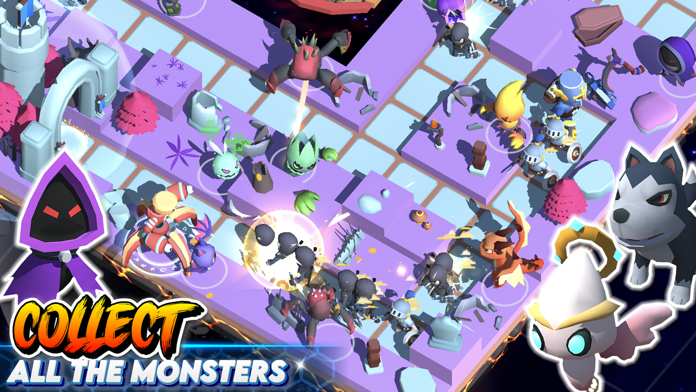 Monster Tiles TD: Tower Wars screenshot game