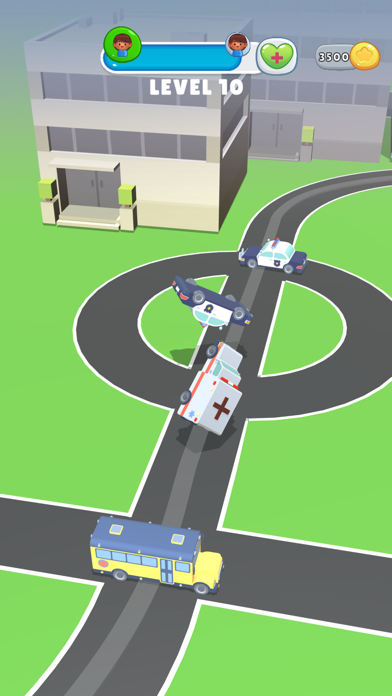 Ambulance Rescue 3D Game Screenshot