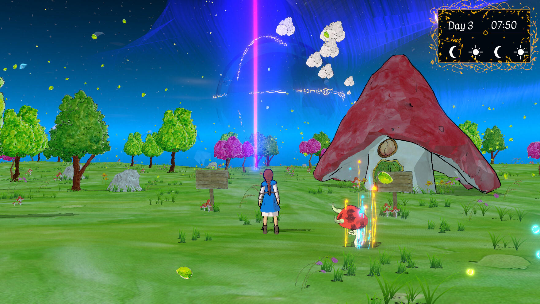 Screenshot 1 of Senzu: A Fantasy Farming Space Odyssey 