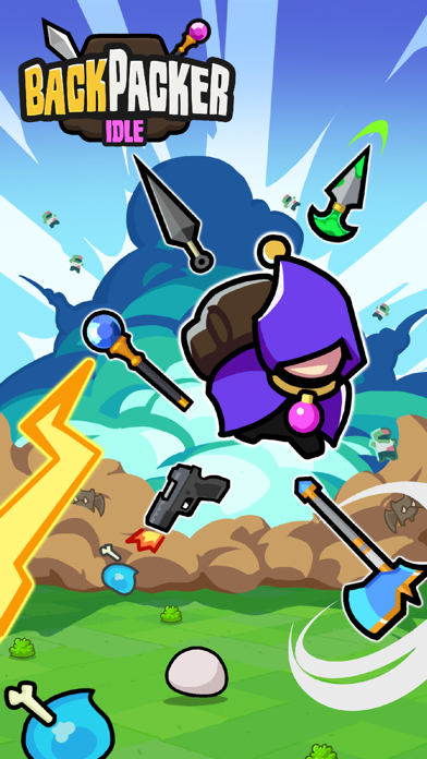 Скриншот игры Idle Backpacker