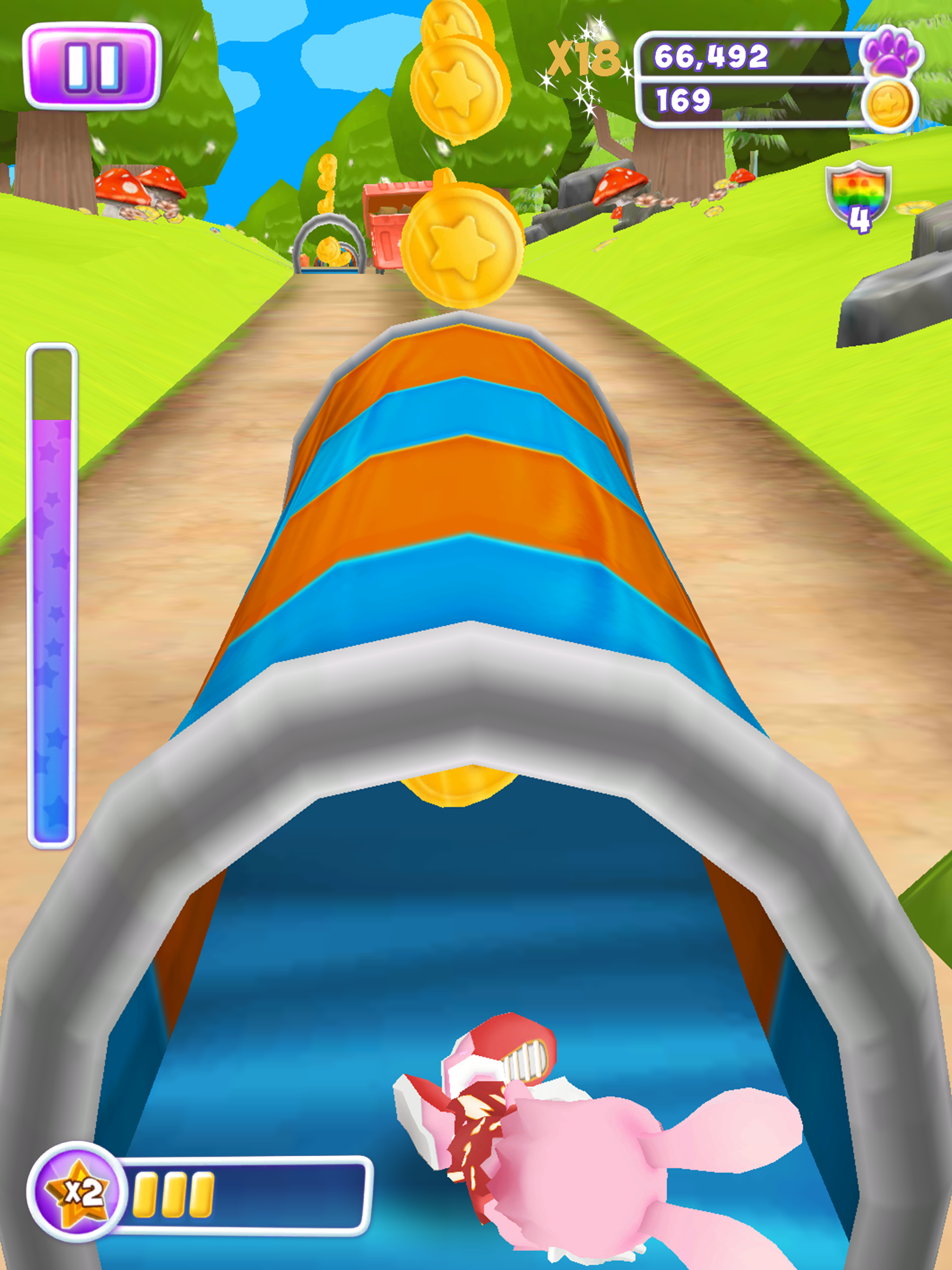 Screenshot of Bunny Rabbit Runner