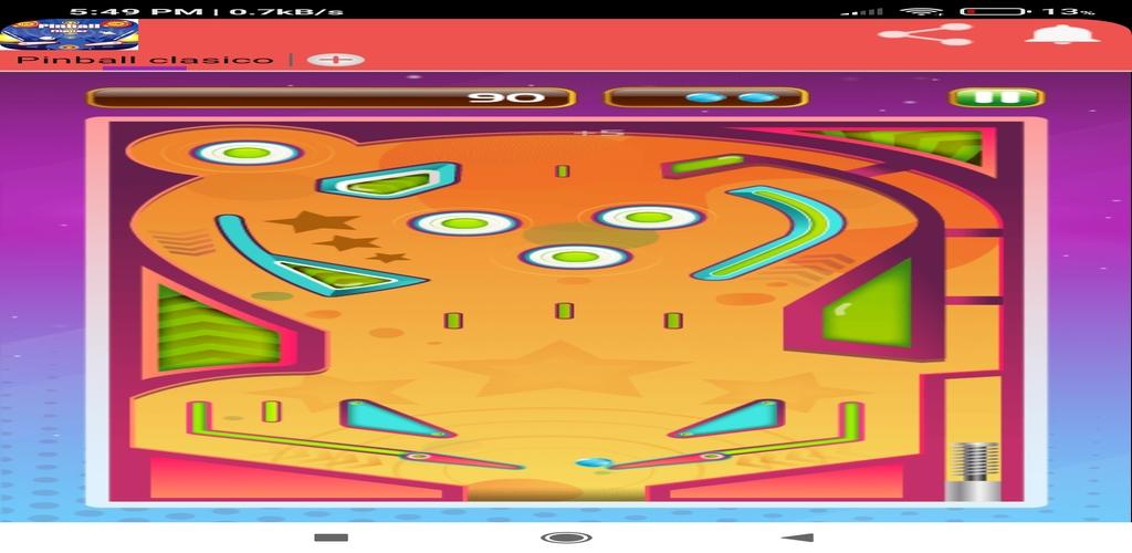 Classic pinball screenshot