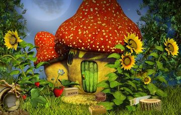 Escape Game - Mushroom House 2 Game Screenshot