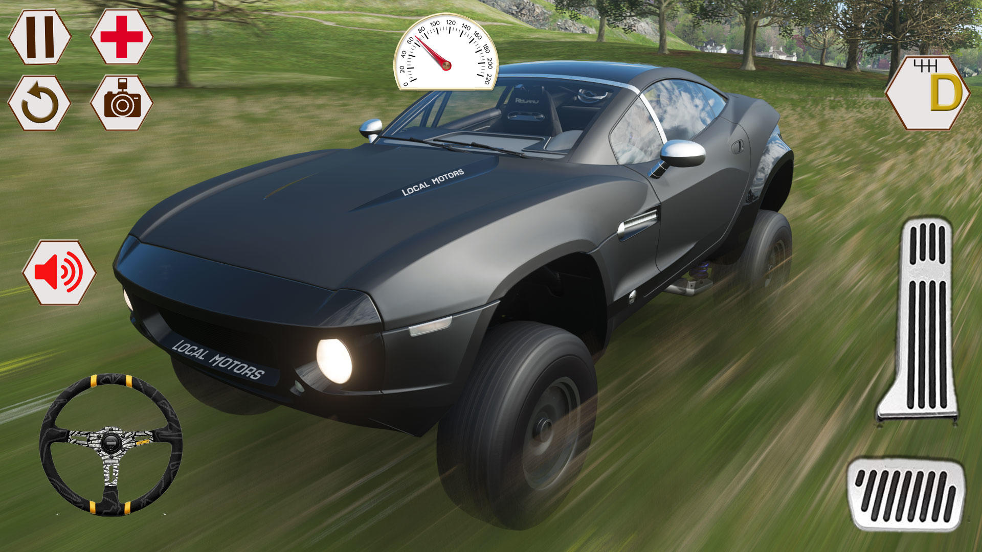 Screenshot of Drive Motors rally fighter GT