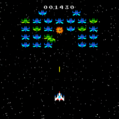 Galactica Game Screenshot