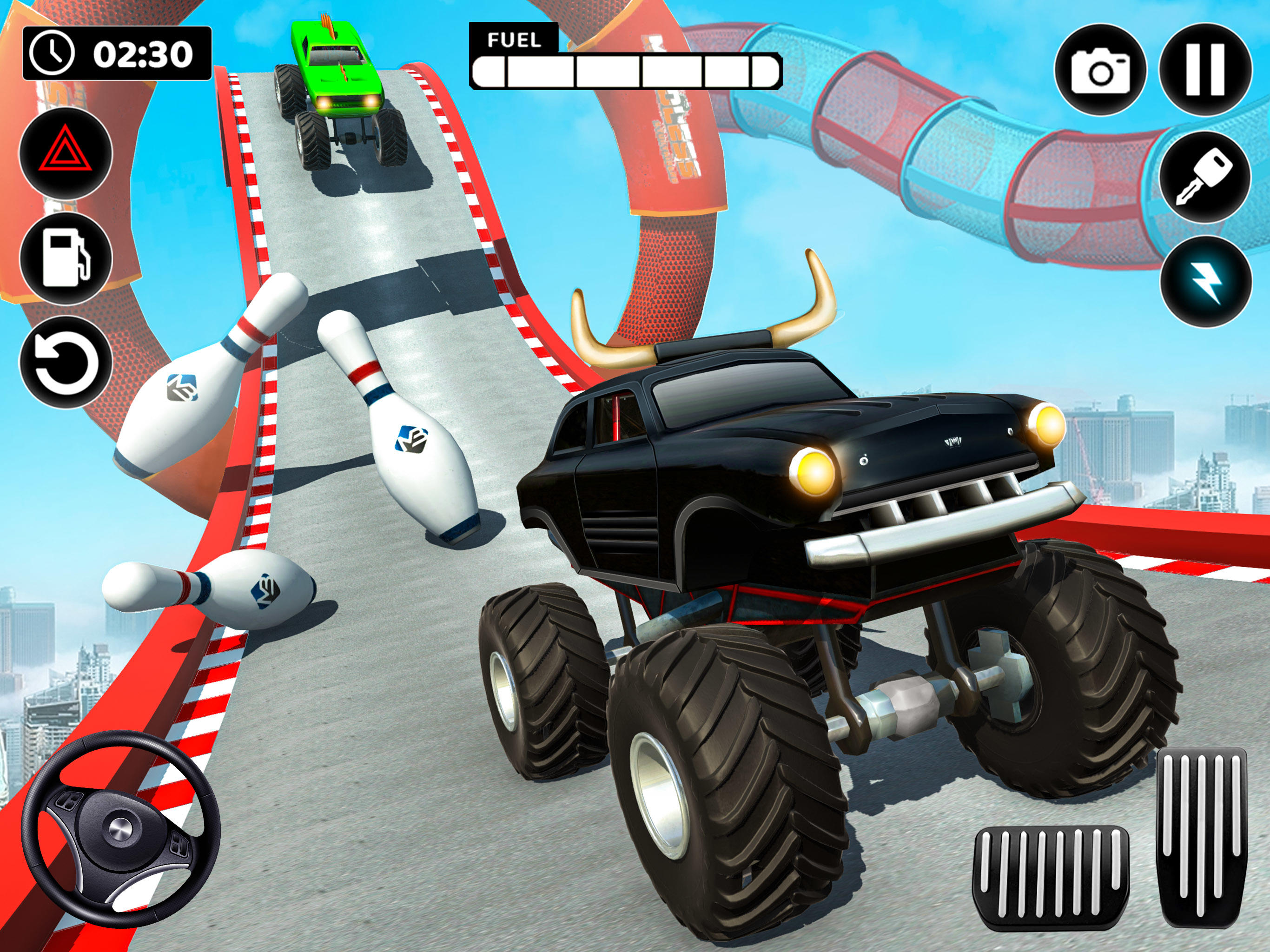 怪物 卡車 特技 遊戲 遊戲截圖