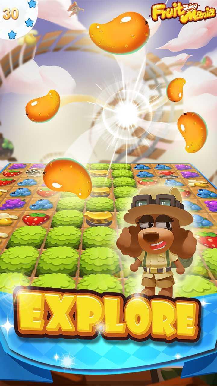 Cuplikan Layar Game Fruit Juicy Mania