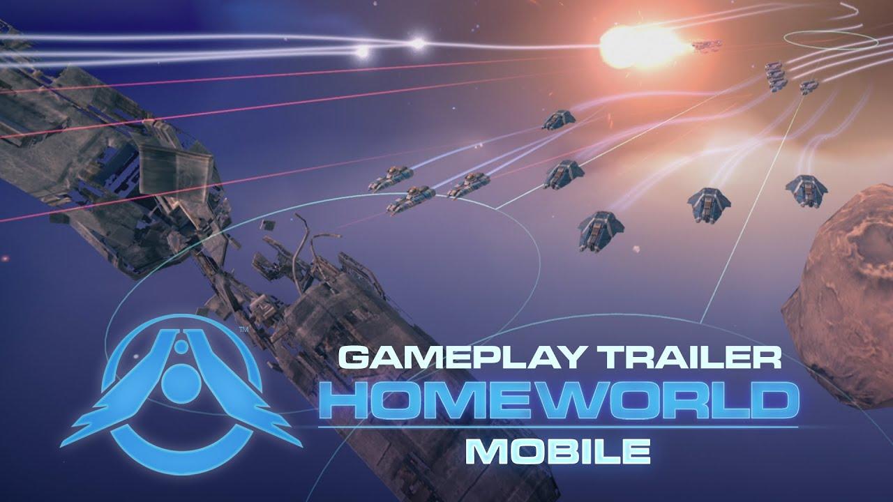 Screenshot of the video of Homeworld Mobile
