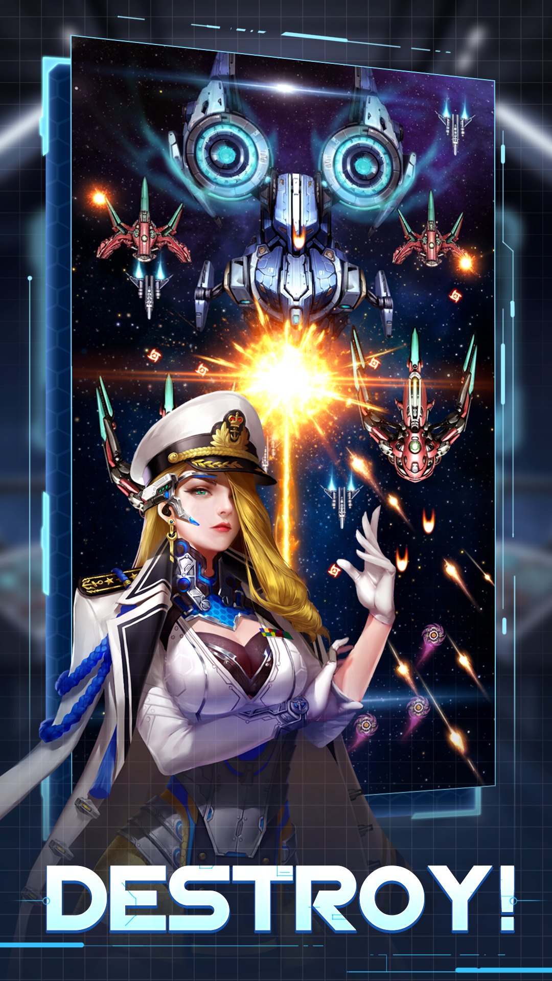 Galactic Wing Command-Star War Game Screenshot