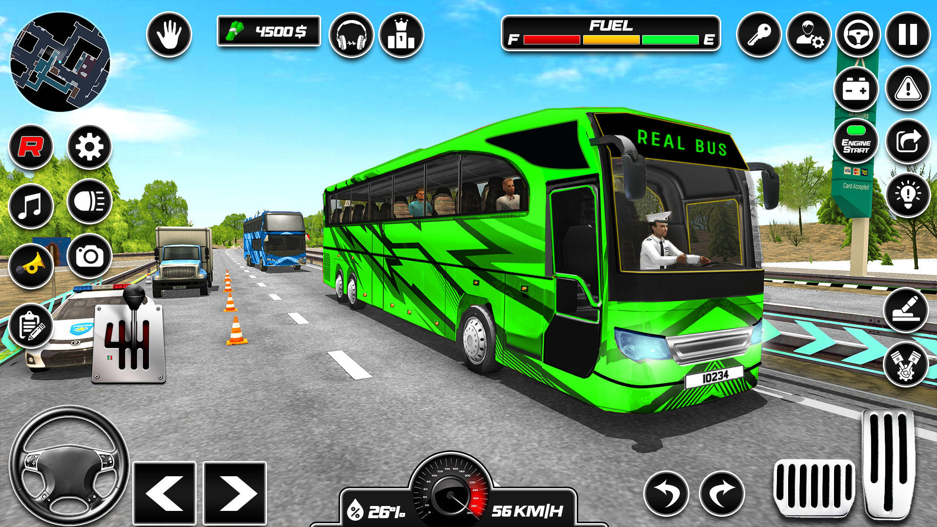Real Bus Simulator: Bus Games Game Screenshot