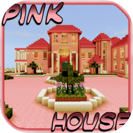 Map Pink Princess House Craft