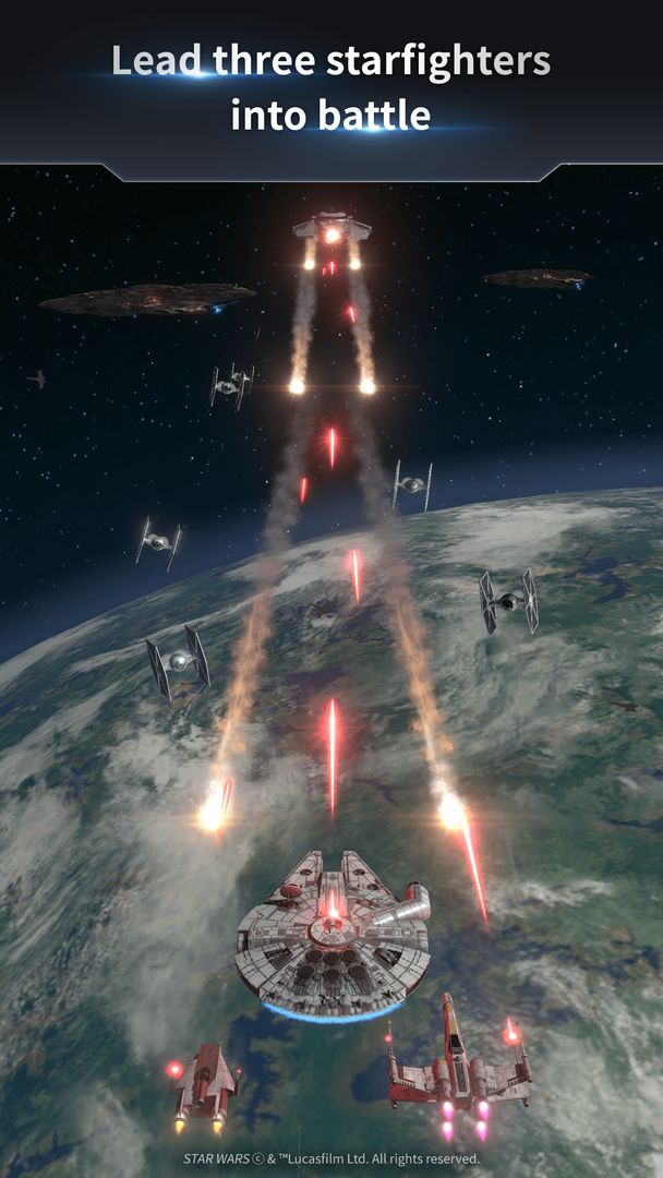 星際大戰：星際戰鬥機任務遊戲截圖