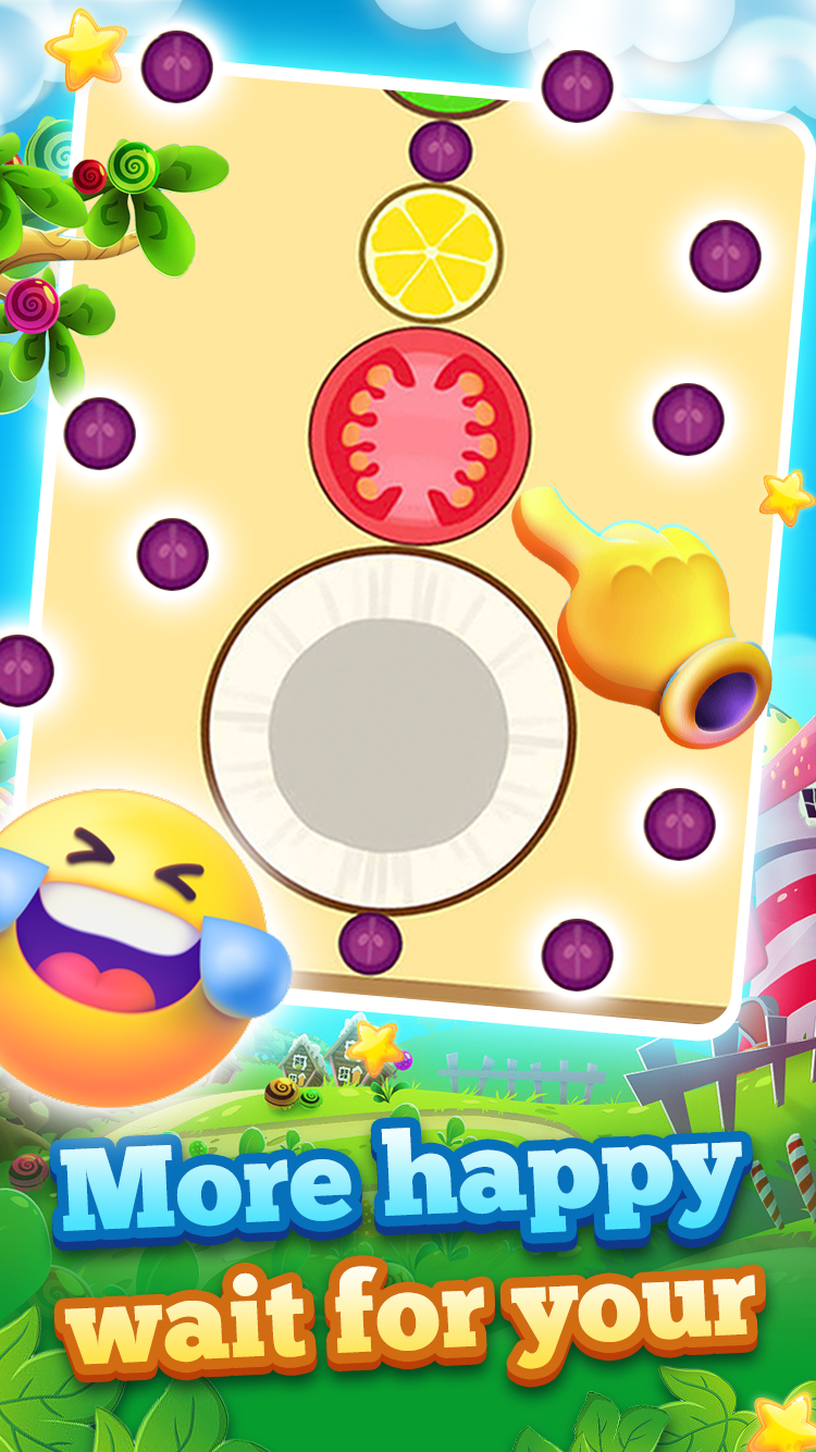 Merge Fruit Party Game Screenshot