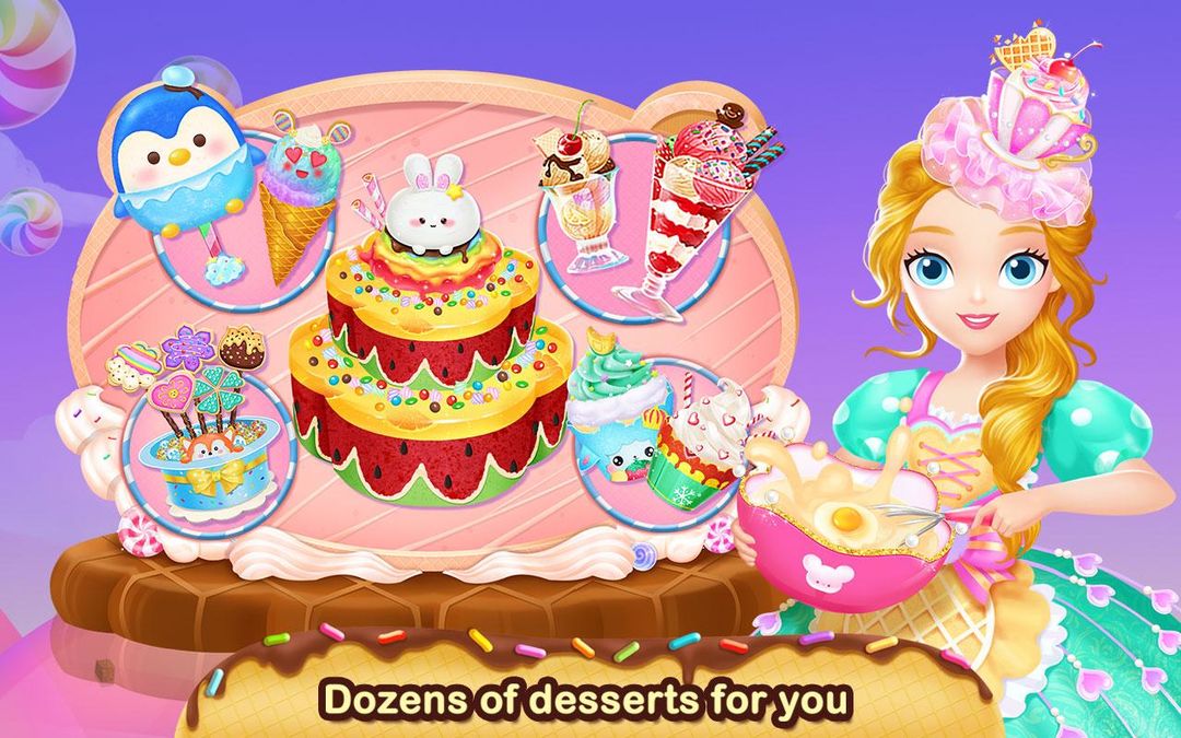 Screenshot of Princess Libby Dessert Maker
