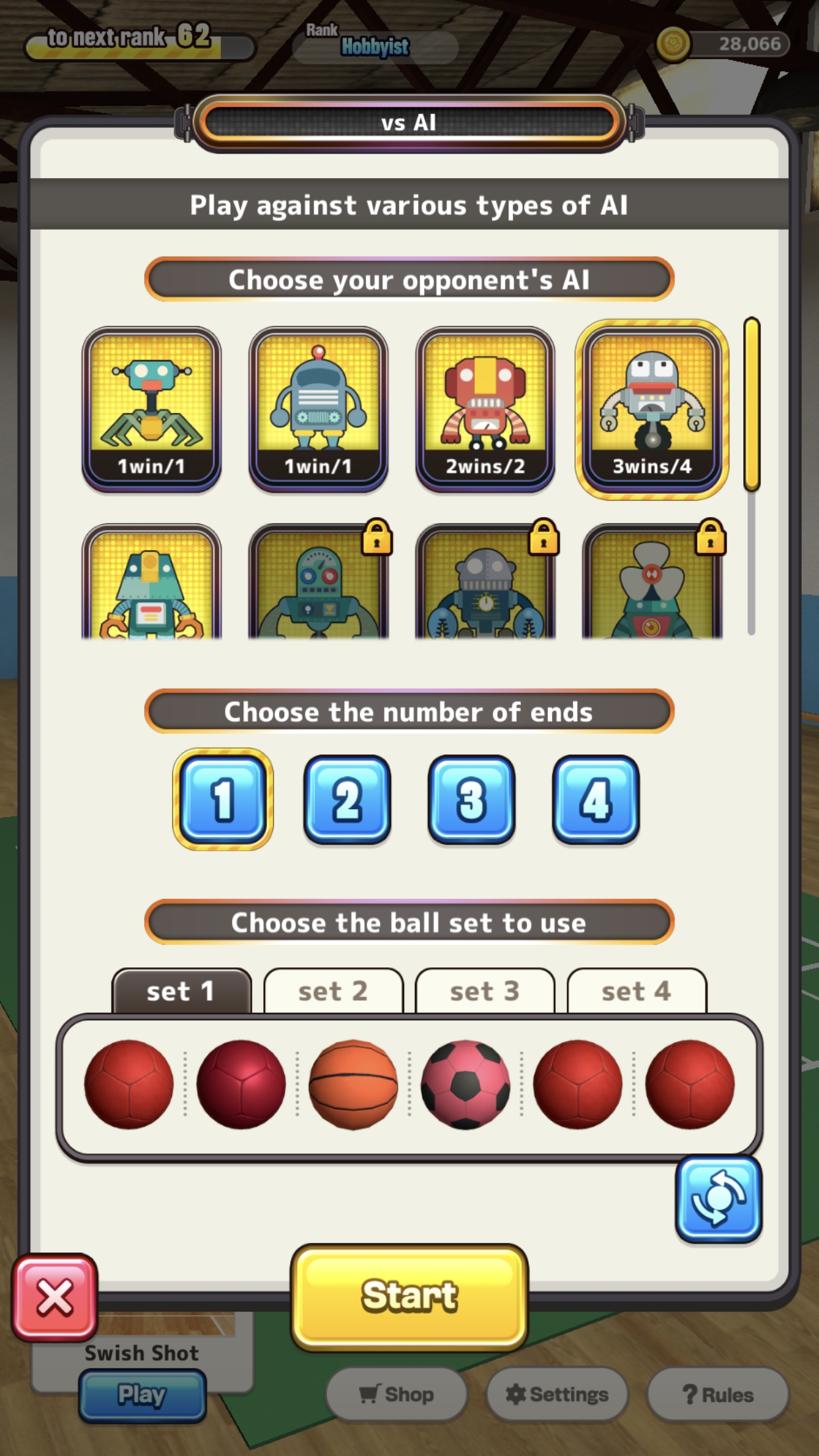 Boccia Battle Game Screenshot