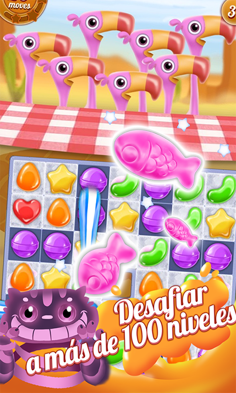 Captura de Pantalla del Juego Juicy Candy Blast