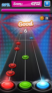 Rock Hero - Guitar Music Game Game Screenshot